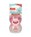 Nuk Signature Pacifier Size 2 - 2 Pack | Soothing Comfort for Your Baby | International Shipping Available - Buy Online on GoSupps.com