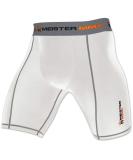 Meister MMA Compression Fight Shorts with Cup Pocket White 32-33 - Buy Online on GoSupps.com