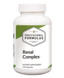 Renal Complex - 120 Capsules | Lyophilized Kidney Glandular & Synergistic Support for Urinary Health - International Shipping Available - Buy Online on GoSupps.com