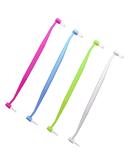 HRASY 4 Pieces Orthodontic Toothbrush Double-Ended Interspace Brush for Braces - Tiny Soft Trim Head - Teeth Detail Cleaning - 4 Colors - Buy Online on GoSupps.com