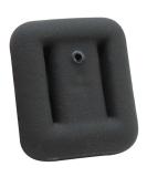 Sea Pearls Vinyl Coated Lace Thru Weight Black 2LB - Durable Dive Weight for Scuba Diving - Buy Online on GoSupps.com