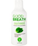 Goodbreath Labs Chronic Halitosis Mouthwash - Alcohol Free & Mint Flavor Oral Rinse for Gum Disease - 16oz - Buy Online on GoSupps.com