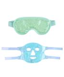 NEWGO Cooling Eye Mask and Gel Face Mask Bundle: Relax and Revitalize Your Skin - Buy Online on GoSupps.com