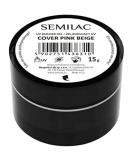 Semilac Builder Gel Cover Pink Beige 15g | Premium Quality Building Gel for Perfect Nails - International Shipping Available - Buy Online on GoSupps.com