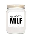 YouNique Designs Milf Pregnant Wife Candle - 7oz Pregnancy Gift for First-Time Moms | Soy Vegan Aromatherapy (Lavender & Vanilla - Buy Online on GoSupps.com
