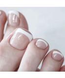 Kyzistn False Toe Nails - 48Pcs Square Short Acrylic Stick on Toes with Jerry Glue - Press on Fake Nails for Women and Girls - Buy Online on GoSupps.com