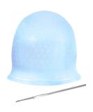 NATUCE Silicone Highlight Cap for Hair Coloring - Blue Highlight Cap with Needle for Easy Highlighting - Buy Online on GoSupps.com