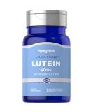 Piping Rock Lutein 40mg with Zeaxanthin | 180 Softgels | Eye Health Vitamins - Buy Online on GoSupps.com