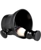 Traditional Beard Shaving Tools Set: ABS Mug Bowl & Shaving Brush Kit - Buy Online on GoSupps.com