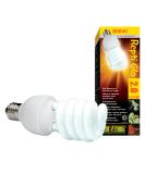 Exo Terra Natural Light full spectrum daylight lamp compact lamp with ideal daily light spectrum for all reptiles and amphibians 13W version E27 13 Watt - Buy Online on GoSupps.com