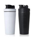 Buy Suuwwn Stainless Steel Protein Shaker - 700ml 2-Pack | Perfect for Supplements & Fitness Shakes - Buy Online on GoSupps.com