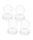 POPETPOP 4pcs Makeup Palette Set - Empty Eyeshadow Blusher & Lip Balm Cases for Travel | Versatile Makeup Organizer - Buy Online on GoSupps.com