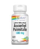 Solaray Ascorbyl Palmitate 500 mg | 60 Capsules - Powerful Antioxidant Supplement - Buy Online on GoSupps.com