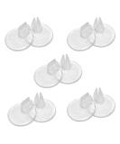 10 PCS Silicone Gel Toe Protectors - Cushioned Flip Flop Pads & Clear Inserts for Heels - Ultimate Sandal Comfort - Buy Online on GoSupps.com