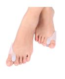 Gel Toe Separator - 2 Pairs of Bunion Correctors & Big Toe Straighteners for Overlapping Toes Hammer Toe Relief | Perfect for Yoga & Ballet - Day & Night Use - Buy Online on GoSupps.com