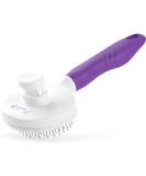 Poodlie Self Cleaning Pet Brush - Shedding Dog & Cat Grooming Tool - Buy Online on GoSupps.com