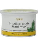 Gigi Tin Brazilian Body Hard Wax 14oz - Pack of 2 | Professional Hair Removal Formula - Buy Online on GoSupps.com
