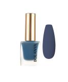 Quick Dry Matte Blue Nail Varnish Gel - 7 Days Lasting Formula | Odorless, No Baking Needed | 10ML Haze Blue - Ideal for Women's Summer Holiday - Buy Online on GoSupps.com