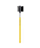 Bdellium Tools Studio Series 722 Comb/Brow Brush - Professional Makeup Brush with Soft Synthetic Fibers for Eyebrows & Eyelashes (Yellow 1pc) - International Shipping Available - Buy Online on GoSupps.com