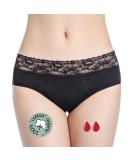 Noblood Eco-Friendly Period Underwear - Washable Cotton Menstruation Briefs 2-3 Tampons Absorption XXS to 3XL Lace Border - Buy Online on GoSupps.com