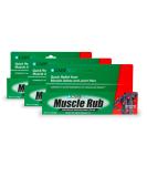 (3 Pack) CareALL® 3.0 oz. Muscle Rub Non-Greasy Cream. Compare to The Active Ingredients of Greaseless Bengay, 10% Menthol & 15% Methyl Salicylate - Buy Online on GoSupps.com