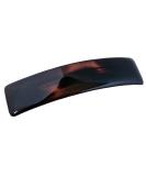 Parcelona French Rectangular Tortoise Shell Large Hair Barrette with Strong Grip - Buy Online on GoSupps.com