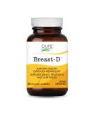 Pure Essence Breast-D 30 Vegi-Caps | Premium Breast Health Support - Buy Online on GoSupps.com