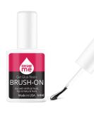 Excuse Me Brush On Gel Super Strong Nail Glue Adhesive for Repairs and Strengthening Natural Nails, Silk Wrap, Fiberglass, Rhinestones. Easy Application with a Brush 0.35 oz (1 Piece) 0.35 Ounce (Pack of 1) - Buy Online on GoSupps.com