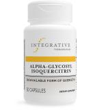 Integrative Therapeutics Alpha-Glycosyl Isoquercitrin - Quercetin Supplement That Supports Antioxidant Pathways and Cellular Regulation* - Gluten Free - 60 Vegan Capsules Standard Packaging - Buy Online on GoSupps.com