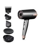 Remington One Hair Dryer D6078 - 120 km/h Airflow 5 Attachments & 8 Heat/Speed Settings for Quick Drying | International Shipping - Buy Online on GoSupps.com
