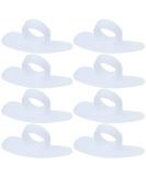 SUPVOX 4 Pairs Silicone Hammer Toe Pads - Toe Curl Corrector & Mallet Toe Relief for Women | International Shipping - Buy Online on GoSupps.com
