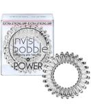 Invisibobble Power Crystal Clear 3-Pack | Stylish Hair Ties for All Hair Types - International Shipping Available - Buy Online on GoSupps.com