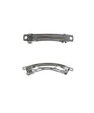 HBC French Hair Barrette Metal Hair Clips 50mm (2 Inch) - 24 Pack - Buy Online on GoSupps.com