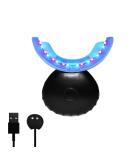 Teeth Whitening Light - 32 LED Red & Blue Intelligent System for Home Stain Removal - USB Accelerator (Black - Buy Online on GoSupps.com