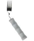 Homecraft Lightweight Foam Handled Cutlery - Angled, Fork, Left, (Eligible for VAT Relief in The UK) Fork for Limited Wrist Movement, Independent Self-Feeding Utensil for Arthritis, Elderly, Disabled - Buy Online on GoSupps.com