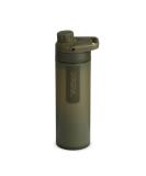 GRAYL UltraPress Water Purifier & Filter Bottle 16.9 oz - Best for Hiking Backpacking Survival & Travel (Olive Drab) - International Shipping Available - Buy Online on GoSupps.com