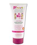 Andalou Naturals Body Butter 1000 Roses | Hydrating Vegan Moisturizer for Silky Skin - Shop Internationally - Buy Online on GoSupps.com