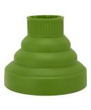 Best Diffuser Hair Dryer for Curly Hair | Universal Collapsible Silicone Attachment | Portable & Foldable - Hair Hunger (Green) - Buy Online on GoSupps.com
