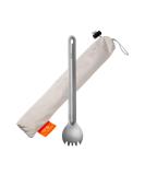 TiTo Titanium Long Handle Spork and Spoon Eco-Friendly Ultralight Portabale Flatware for Outdoor Camping Backpacking Hiking Travel Picnic Tableware with Bag(Spork) - Buy Online on GoSupps.com