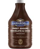 Ghirardelli Sweet Ground Chocolate & Cocoa Sauce - 87.3 oz Bottle - Buy Online on GoSupps.com