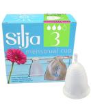Silja Cup N 3 STAB - Eco-Friendly Menstrual Cup Made in Germany | 100% Medical Silicone & International Shipping - Buy Online on GoSupps.com