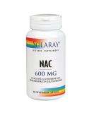 Solaray NAC N-Acetyl-L-Cysteine 600mg Supplement - 60 Count - Buy Online on GoSupps.com