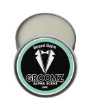 Buy GROOMZ Beard Balm - All-Natural Alpha Scent - 2 oz Made in USA | International Shipping Available - Buy Online on GoSupps.com