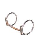 Reinsman 225 Golden Glide Offset Dee Snaffle - 3/8 Smooth Copper - Stage A - Buy Online on GoSupps.com
