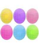 CHAW Silicone Face Scrubbers - Suction Cup Manual Cleansing Brush Pad for Deep Cleansing Gentle Exfoliating & Skin Massage - Green - Buy Online on GoSupps.com