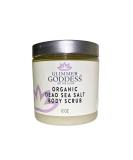 Glimmer Goddess Organic Arabica Coffee & Dead Sea Salt Scrub - Best Acne & Stretch Mark Treatment 10 oz | International Shipping Available - Buy Online on GoSupps.com