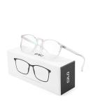 CNLO Blue light blocking Glasses,Computer Glasses Gaming Glasses,TV Glasses For UV Protection, Anti Eyestrain,Lightweight Frame Eyewear,Men/Women (Crystal) - Buy Online on GoSupps.com
