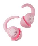 Ear Plugs for Sleeping - Soft Silicone Noise Reduction Earplugs | 2 Pairs Reusable Hearing Protection for Travel & Sound Sensitivity - Pink - Buy Online on GoSupps.com