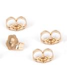 14K Gold Earring Backs - Replacement Backs for Stud Earrings - 2 Pairs - Buy Online on GoSupps.com