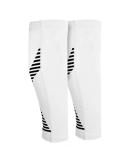 Gemx Calf Compression Sleeve (1 Pair) - Breathable Neoprene Shin Splint Support for Running, Cycling, Hiking - Men & Women - Size M - White - Buy Online on GoSupps.com